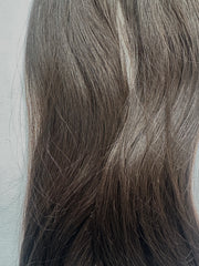 Indian Remy Human Hair Extensions, Virgin Uncoloured, 18”, Straight Weft, Dark Brown, 100g - Next Day Shipping!