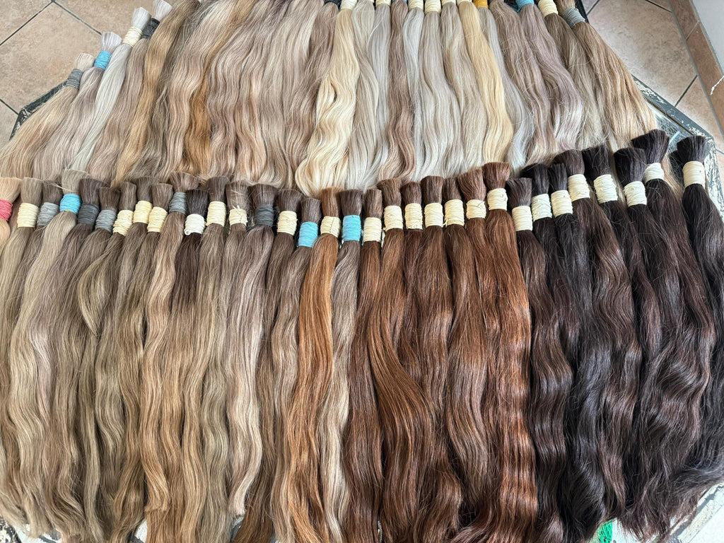 Russian Hair Extensions from Her Ego Shoppe U Shape Russian 100% Remy Human Hair Extensions One Piece  main image 2