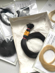 human hair tresses supplier 