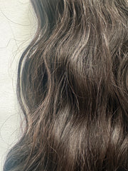 Indian Remy Human Hair Extensions, Virgin Uncoloured, 20”, Naturally Wavy, Weft/, 100g - Next Day Shipping!