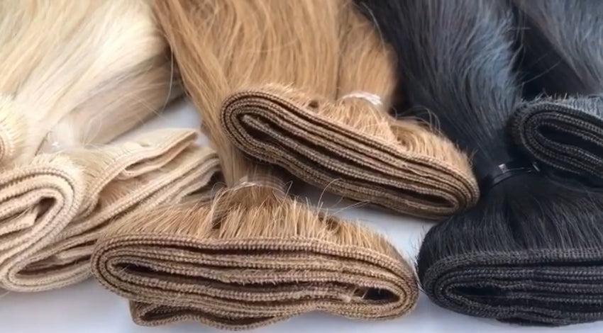 wholesale human hair weft extensions 