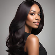 virgin human hair wig, 