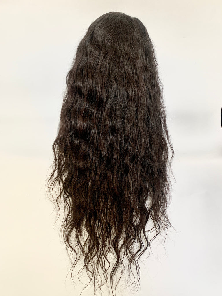 Real Indian Hair Wig Natural Human Hair Wig