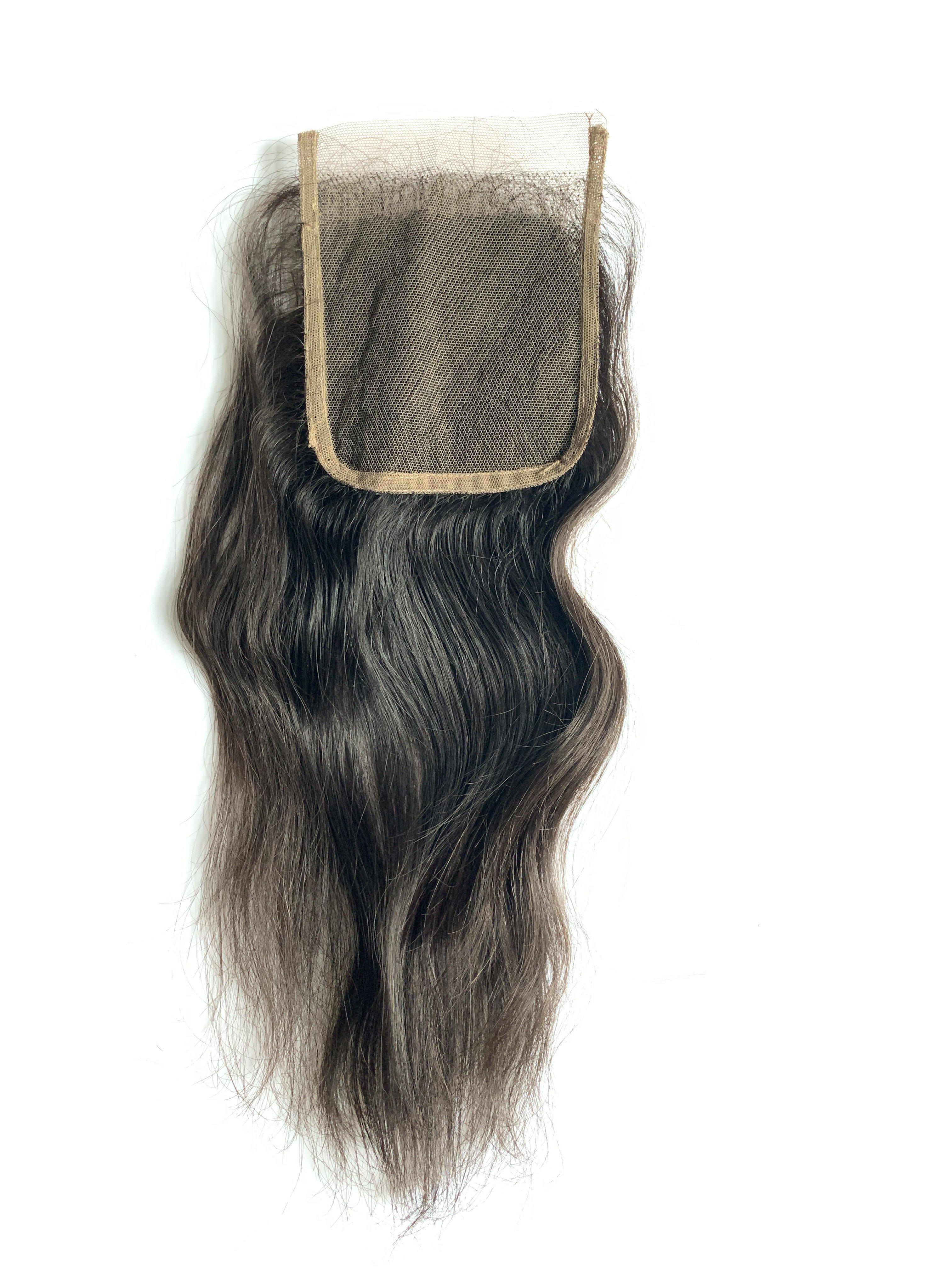 Indian hair closure pieces Clearance